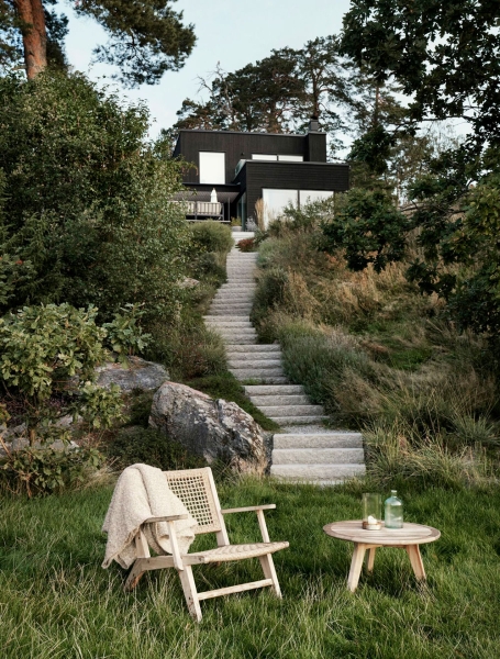 Уютный современный коттедж в гармонии с природой на Стокгольмском архипелаге