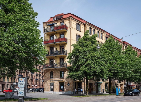 Уютная квартира в бежево-серых тонах в Гётеборге (85 кв. м)