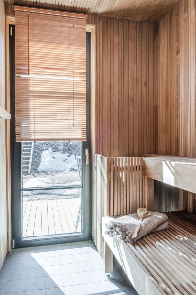 Второй свет и огромные видовые окна: апартаменты на горнолыжном курорте в Швеции