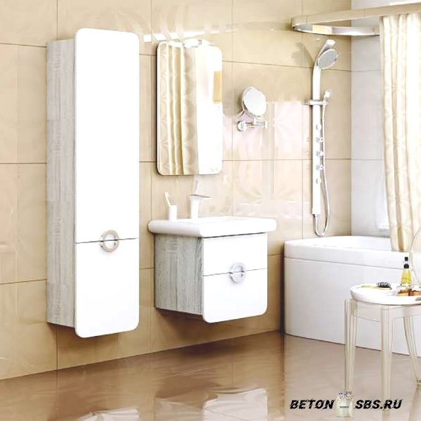 Подвесной шкаф – неотклонимый атрибут для современной ванной комнаты