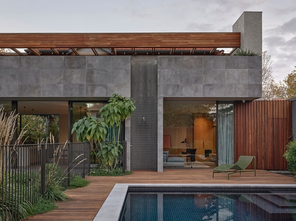 Современность и прошлое в дизайне стильного дома в Мельбурне