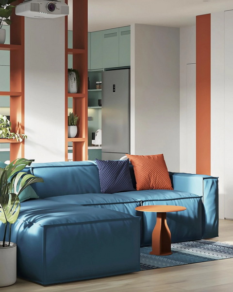 Угловой диван в интерьере: какой выбрать, куда поставить и с чем сочетать (72 фото) | ivd.ru