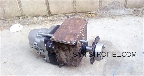 Самодельный минитрактор с дизельным двигателем (12 фото и описание)